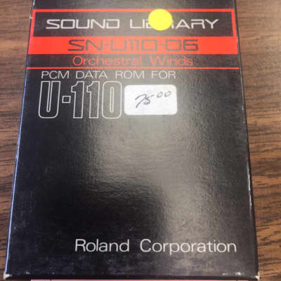 Roland Sn-UnO-06 PCM Rom for U-110 image 2