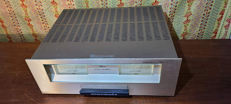 Fully Restored Marantz ESOTEC SM-6 Stereo Power Amplifier