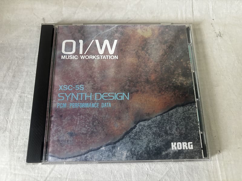 KORG 01/W PCM PERFORMANCE DATA XSC-5S SYNTH DESIGN w/ | Reverb