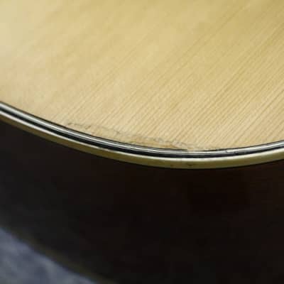 Vintage 1980's made YAMAHA FG-200D Orange Label Acoustic Guitar Made in Japan image 9