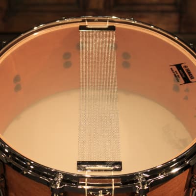 Yamaha Absolute Hybrid Maple 14x6 Vintage Natural Snare Drum - Demo! image 6