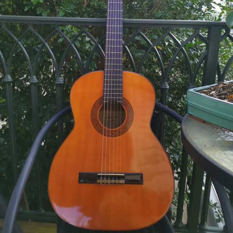 Ryuko Model 200 Vintage Classical Guitar - Made In Japan 