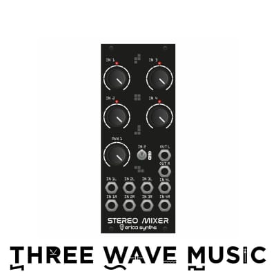 Erica Synths Drum Stereo Mixer [Three Wave Music] image 1