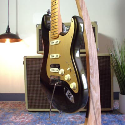 Fender – HSS American Ultra Stratocaster – Texas Tea – w/ Flight Case image 5