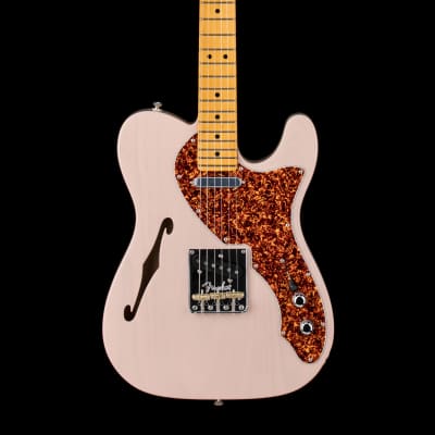 Fender Limited Edition American Professional II Telecaster Thinline - Trans Shell Pink #11062 image 3