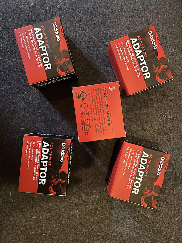 D'Addario AC -DC 9-Volt Adaptor image 1