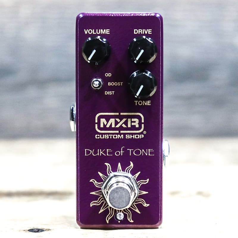 MXR CSP039 Custom Shop Duke of Tone Overdrive 3-Clipping Mode Effect Pedal image 1