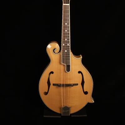 Brand New Bourgeois F Style Mandolin Model M5-F Adirondack / Flamed Maple All Torrified image 3
