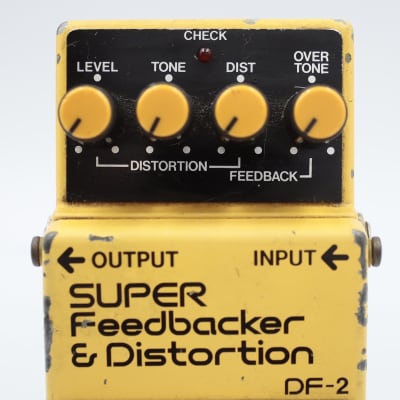 Boss DF-2 Super Feedbacker and Distortion 1985 - 1989 Made