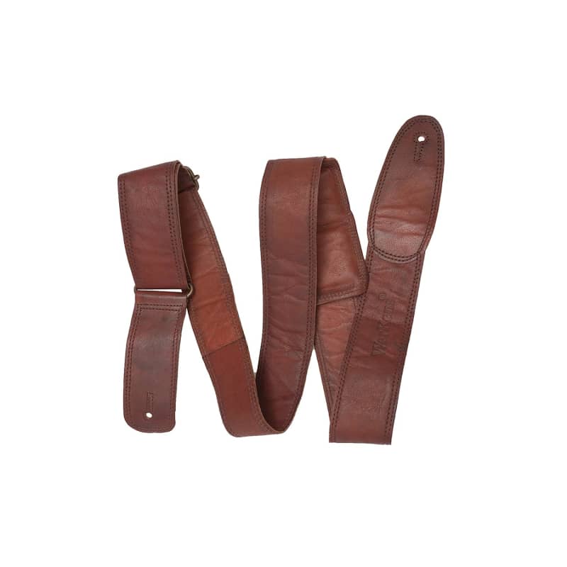 C.F. Martin 18A0065 2 1/8 Leather Guitar Strap, Brown