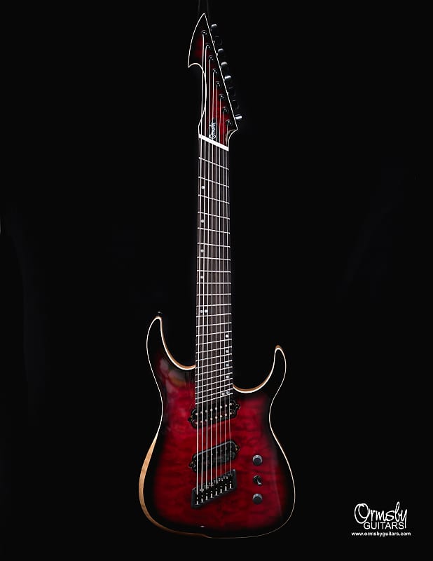 Ormsby guitars deals 8 string