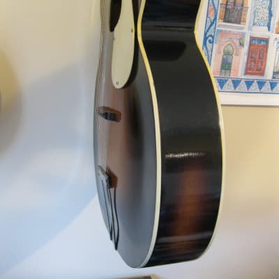 Kay Marveltone, Vintage c.1940, Rare Chicago, USA,  Spruce & Maple 17.25" Body, 26" Scale  Oval/Round Soundhole Archtop Guitar. image 5