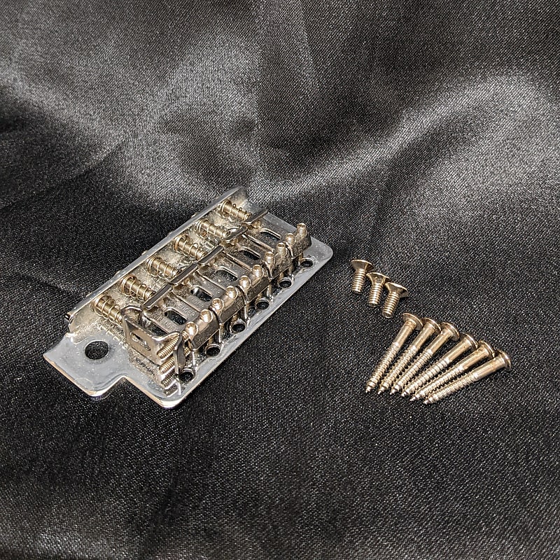 Solid Brass Bridge Saddles For Fender Stratocaster Telecaster 2 1/8(10.8MM)