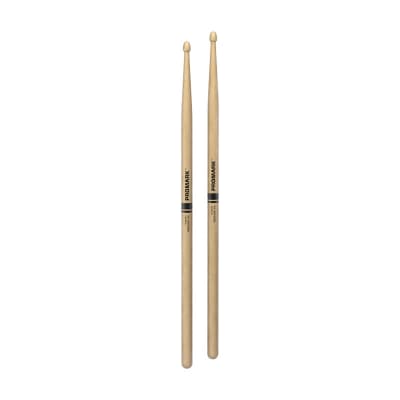 ProMark Rebound 5A Hickory Drumsticks, Wood Tip image 2