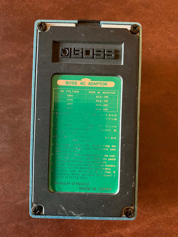 Boss CE-3 Chorus Pedal Green Label 1986 | Reverb