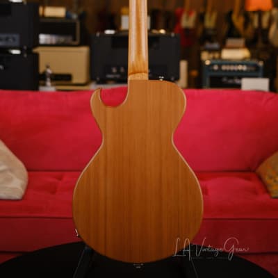 Grez "Folsom" Natural Single Cut Electric Guitar  - 1 Piece Redwood Body! image 7