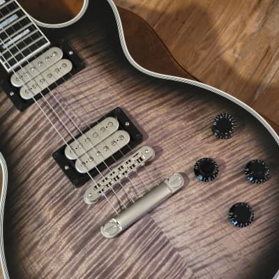 2018 Gibson Les Paul Vivian Campbell SIGNED #34/50 Antrim Basalt Burst W/COA OHSC & Candy image 7