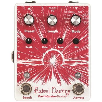 EarthQuaker Astral Destiny Octave Reverb Pedal for sale