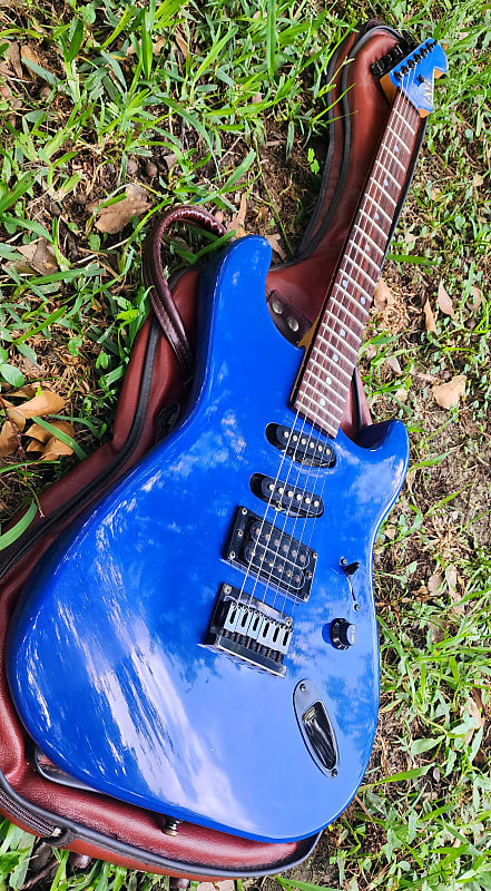 ESP Jake E Lee 1981-1999 - Blue 1984 1985 Japan Ozzy
