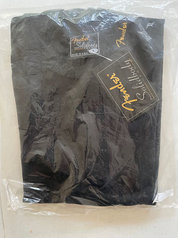 Fender Long-Sleeve Crew Neck T-Shirt - Black, Size Large image 1
