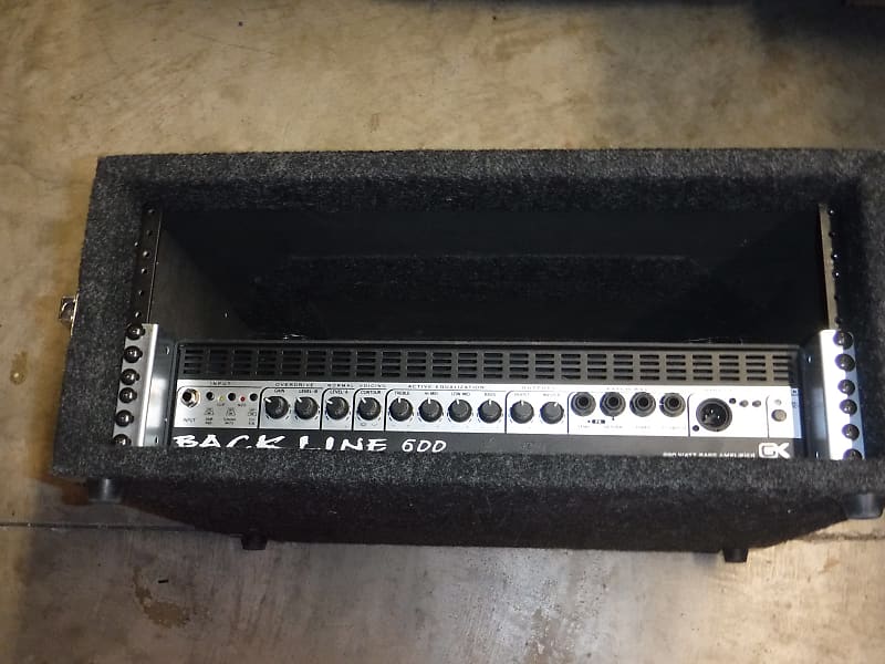 GallienKrueger Backline 600 2Channel 300Watt Bass Amp Head Reverb