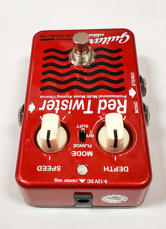 【生産完了品】EBS Red Twister コーラス／フランジャー　箱付き 生産完了品】EBS Red Twister コーラス／フランジャー 箱付き