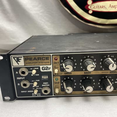 Pearce Amplifier Systems G2r Solid State Guitar Amplifier Head Rack with Reverb + Delay 1990s image 3