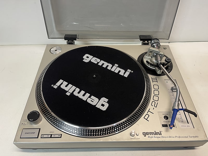 GEMINI PT 2400 High-Torque Direct Drive Professional Turntable - Platine  vinyle DJ