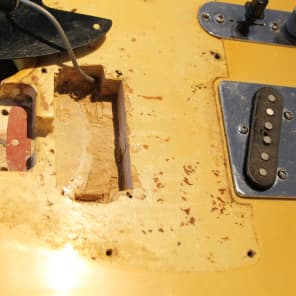 Fender Telecaster 1972 Aged Blonde Patent Sticker HB Keith Richards! image 12