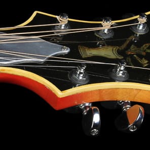 Mancuso Jazz Archtop Acoustic Guitar Sunburst image 4