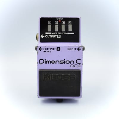 Boss DC-2 Dimension C With Original Box 1985 Made in Japan Vintage Chorus Guitar Effect Pedal 601300 image 2