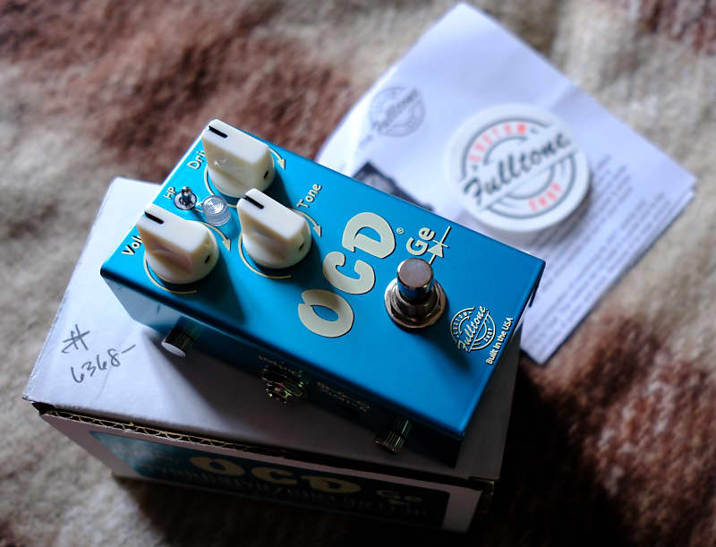 Fulltone Custom Shop OCD-GE Germanium Overdrive 2019 - | Reverb