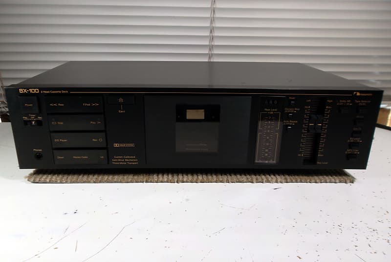 1986 Nakamichi BX-100 Stereo Cassette Deck New Belts &amp; Serviced 03-03-2025 Excellent Condition #472  			