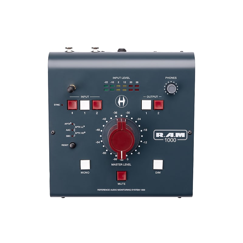 Heritage Audio RAM System1000 Bluetooth Studio Monitor Reverb