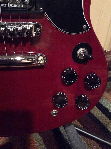 Korean Epiphone SG with Seymour Duncan pickups | Reverb