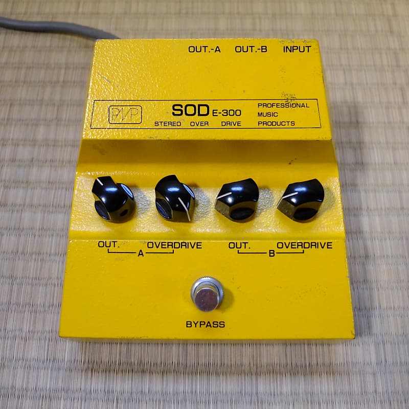 ギター PMP SOD E-300 stereo over drive PMP SOD E-300 stereo over drive