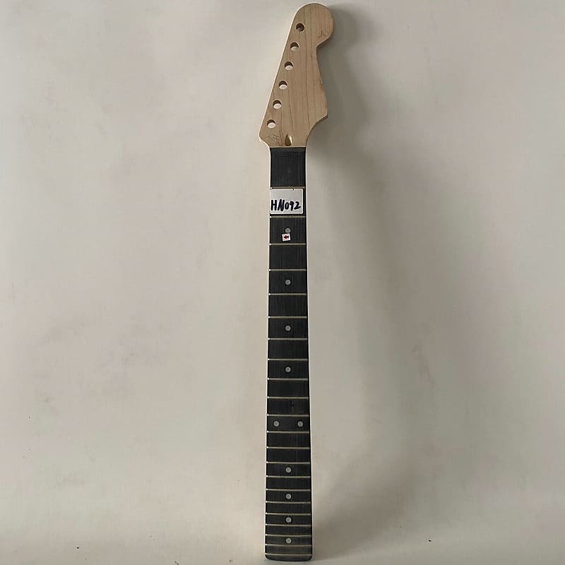 Strat Style Unfinished Maple Wood Guitar Neck Reverb