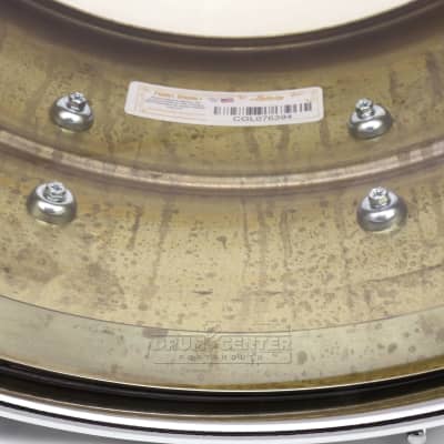 Ludwig Raw Brass Phonic Snare Drum 14x8 image 4
