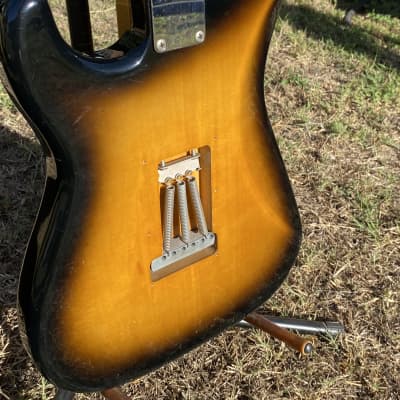 Fender '54 Reissue Stratocaster- MIJ 1990- 2 Color Sunburst image 20
