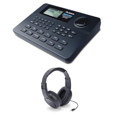 Alesis SR16 Drum Machine Bundle with Samson SR350 Headphones SR-16 Module