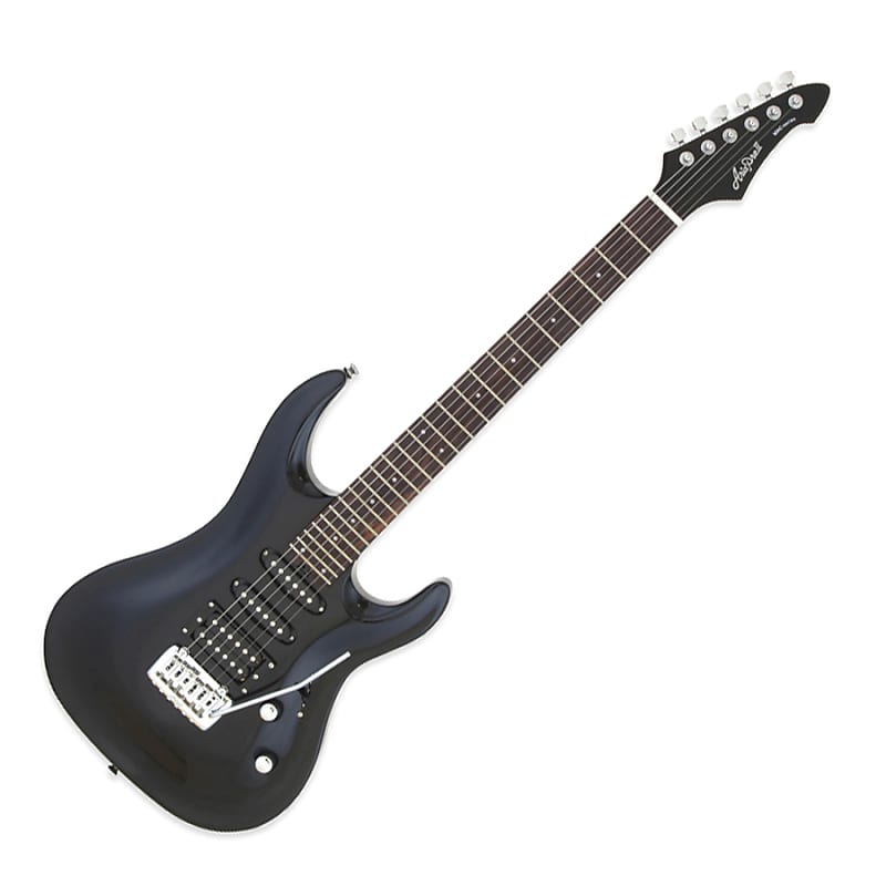 Aria Pro Ii Electric Guitar Metallic Black MAC-STD-MBK | Reverb
