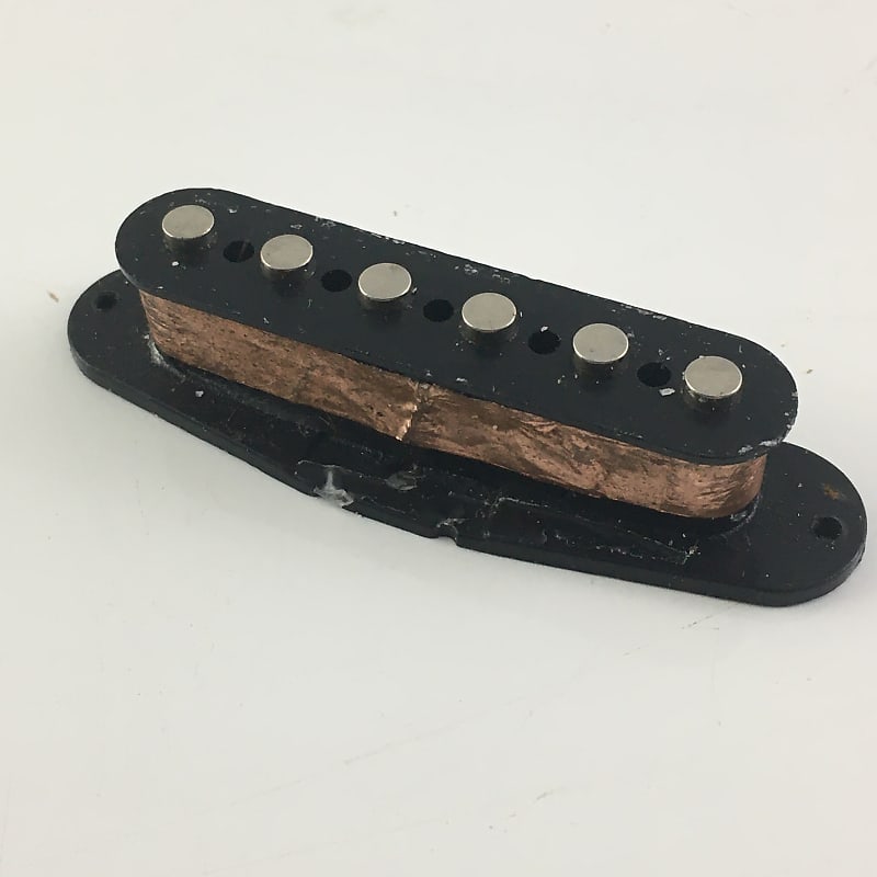 Vintage Electric Guitar Strat Bridge Neck Pickup Parts Repair Reverb