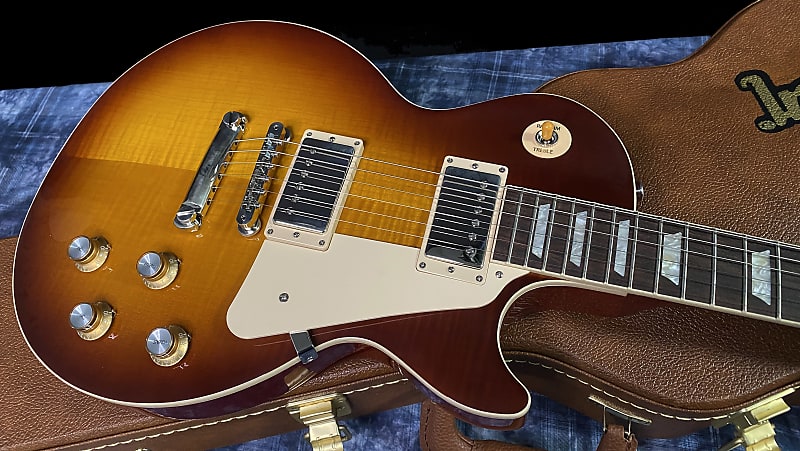 MINT! 2023 Gibson Les Paul 60's Standard Iced Tea - Authorized Dealer - 9.7 lbs image 1