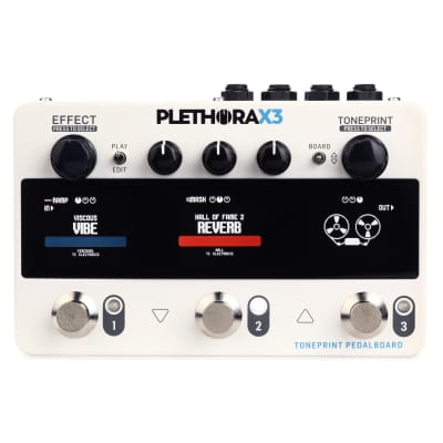 TC Electronic Plethora X3 TonePrint Multi-Effects Pedalboard