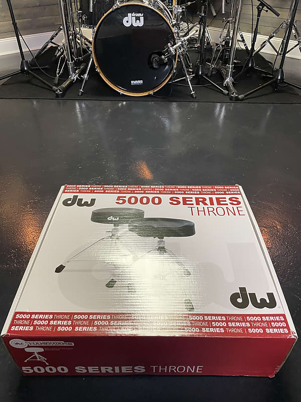 DW DWCP5100 5000 Series Round Drum Throne image 1