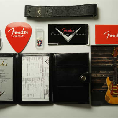 Fender Custom Shop Masterbuilt Vincent Van Trigt 1963 Custom Telecaster Journeyman Relic 2020 - Aged Black [BG] image 25
