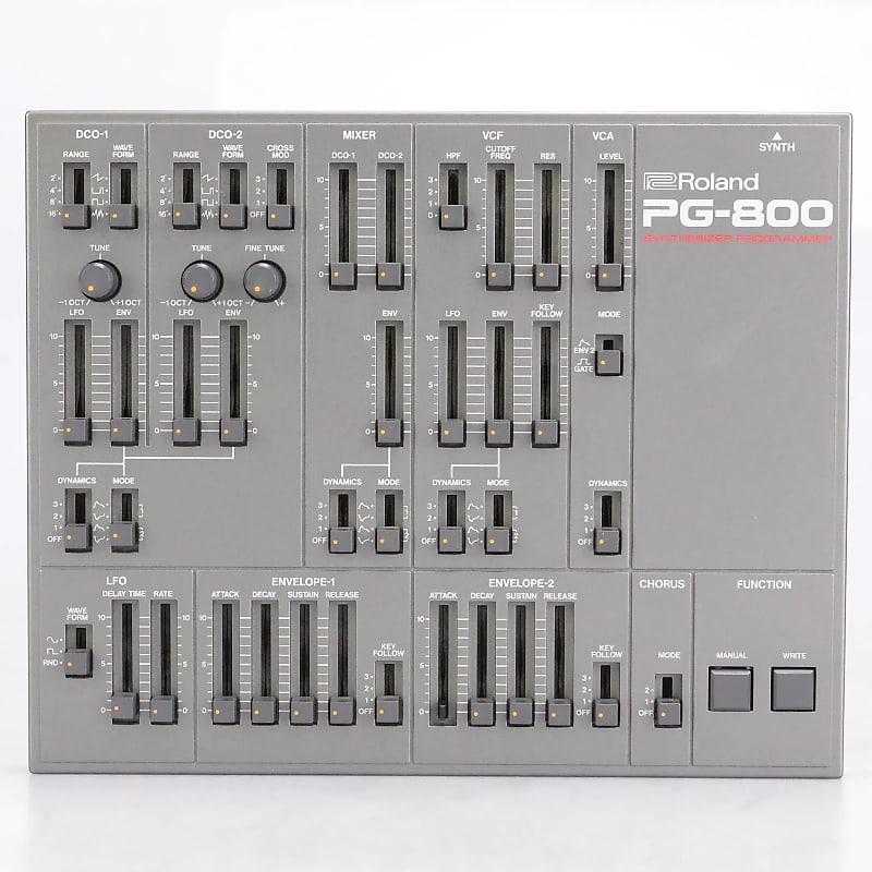 Roland PG-800 Synthesizer Programmer image 1