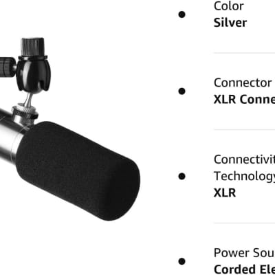 Earthworks ETHOS Streaming and Broadcasting Microphone — Silver image 9