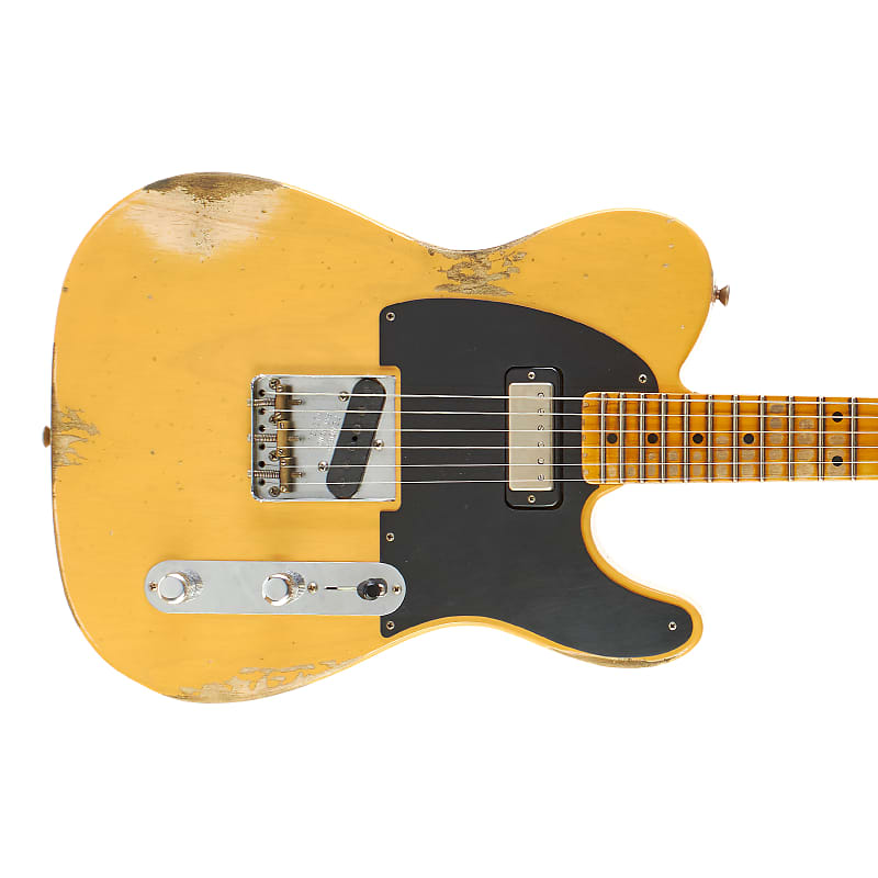 Fender telecaster butterscotch blonde relic top
