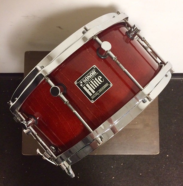 Vintage Sonor Hilite 14" Snare Drum Made in Germany Rare Reverb